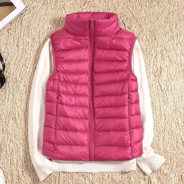 Chaleco ultraligero acolchado para mujer cómodo – JENY