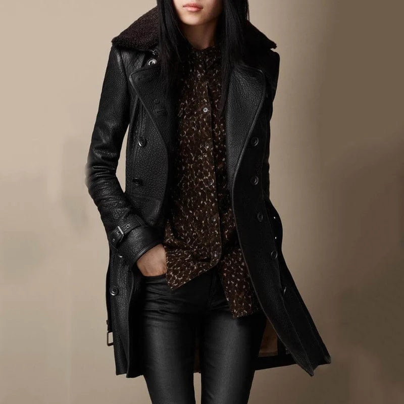 Abrigo de invierno elegante para mujer de alta calidad – JESSIKA
