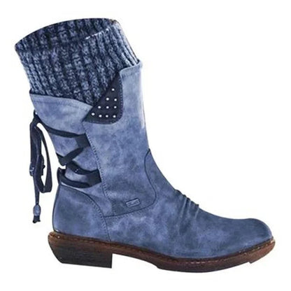 Botines cálidos de invierno para mujer con diseño cómodo – JULIANA