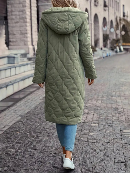 Chaqueta acolchada de algodón para mujer, cálida y ligera – KRISTIN