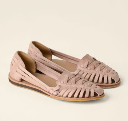 Zapatos Planos de Cuero para Mujer con Diseño Trenzado y Estilo Casual – RUNA