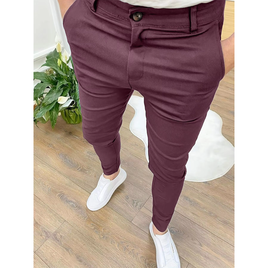 Pantalón de vestir para hombre con corte clásico - RUBEN