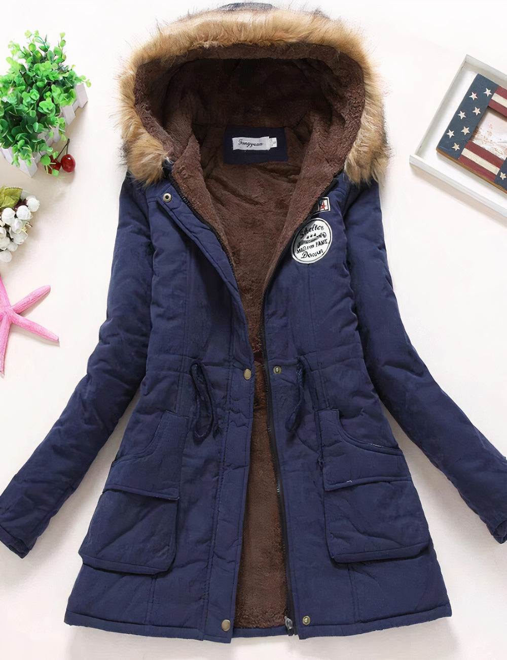 LUIZA - Chaqueta de forro polar cómoda y acogedora para mujeres