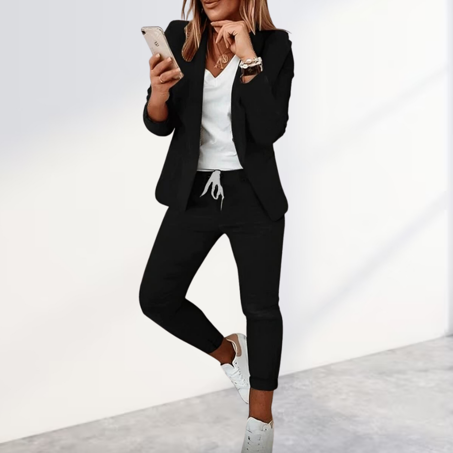 Conjunto de Traje Mujer Sofisticado – MARIE