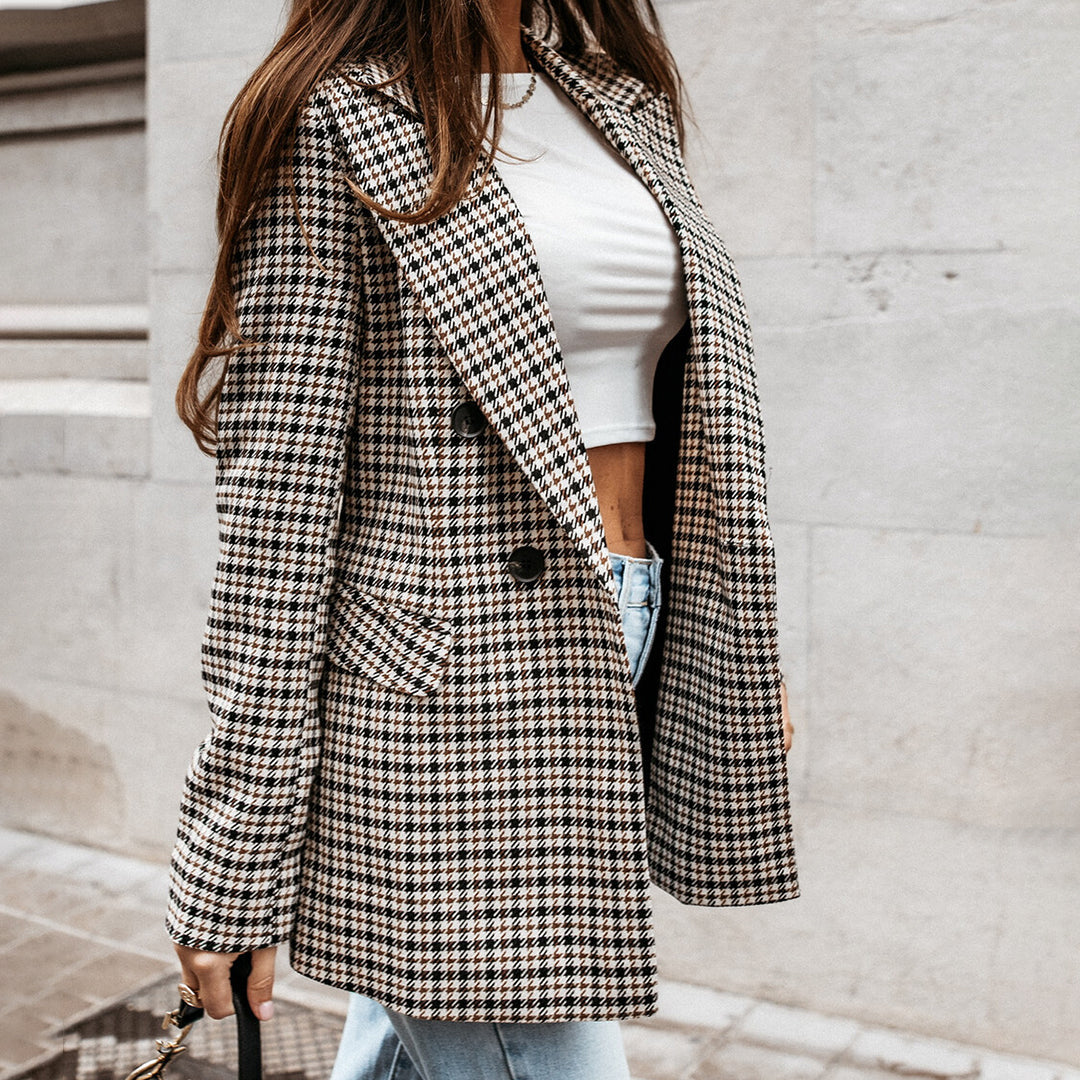 ZENDAYA – Blazer clásico y estiloso para mujer