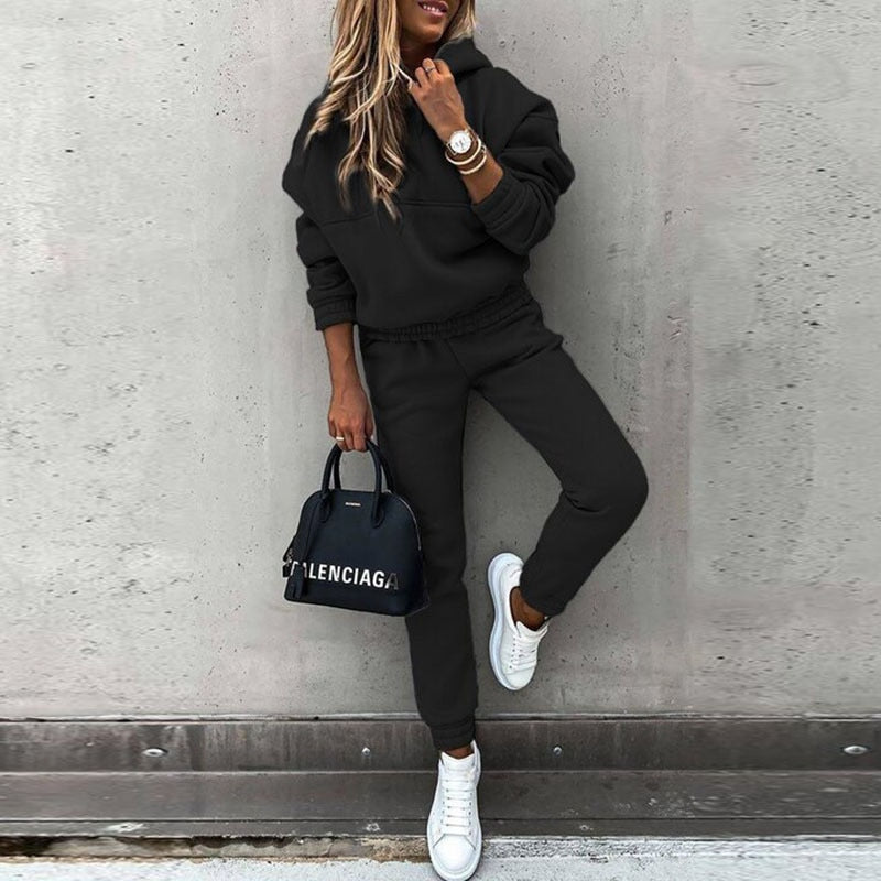 JANÉA – Conjunto deportivo de mujer con sudadera y pantalón jogger