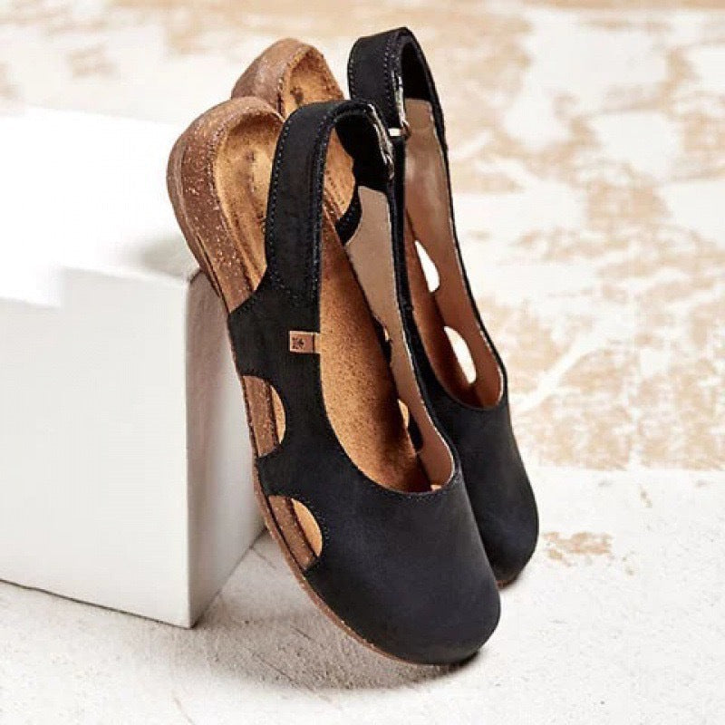 Bailarinas con punta cerrada y diseño elegante – MAIA LINEA