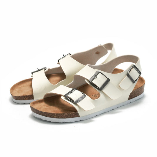 Sofía - Sandalias de Versátiles con Plantilla de Corcho Minimalistas y Cómodas para Mujer