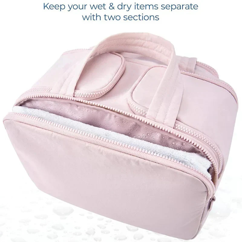 Bolsa de viaje espaciosa y elegante para productos de belleza – VICTORIA