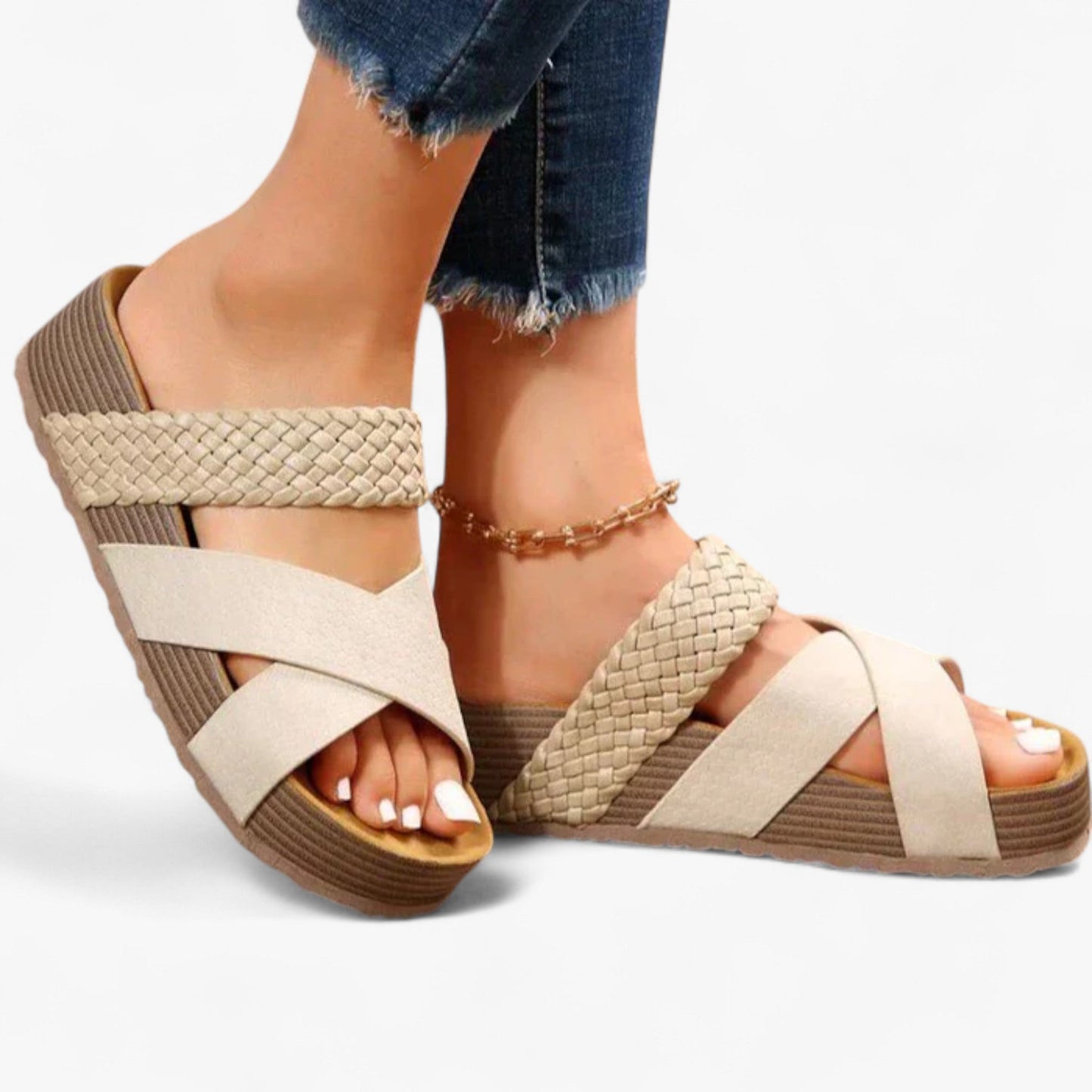 Sandalias ortopédicas cómodas para mujer – JULIA COMFORT