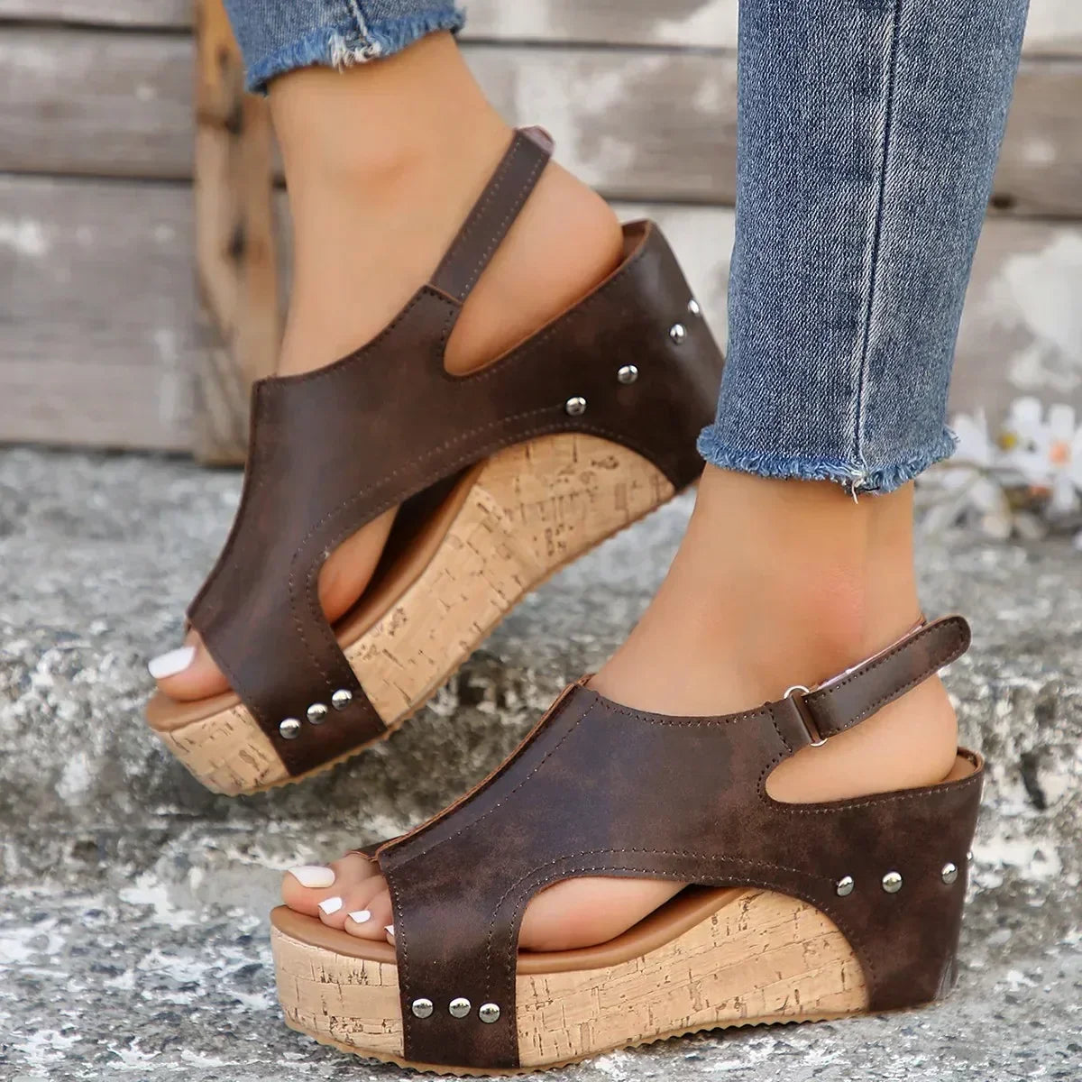 Sandalias ortopédicas elegantes y cómodas para mujer que ofrecen soporte diario – ELARA