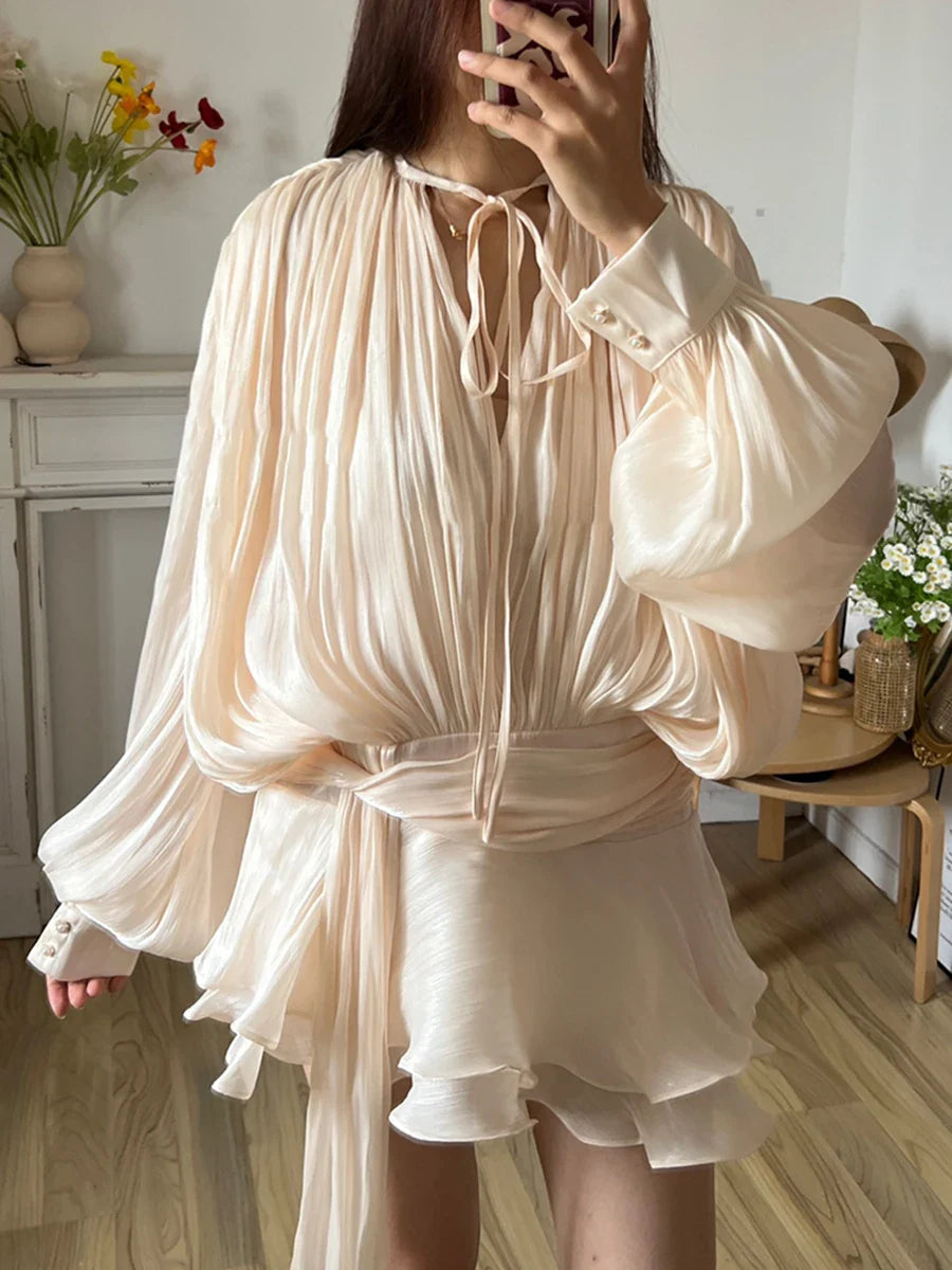 Vestido de verano con escote en V para mujer – LORENA