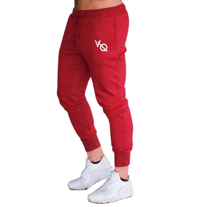 Pantalón deportivo slim fit con puños en los tobillos para hombre – DEXTER