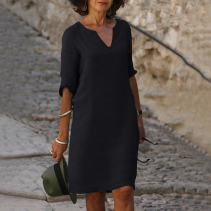Vestido veraniego elegante para mujer, ligereza y frescura natural – Iris
