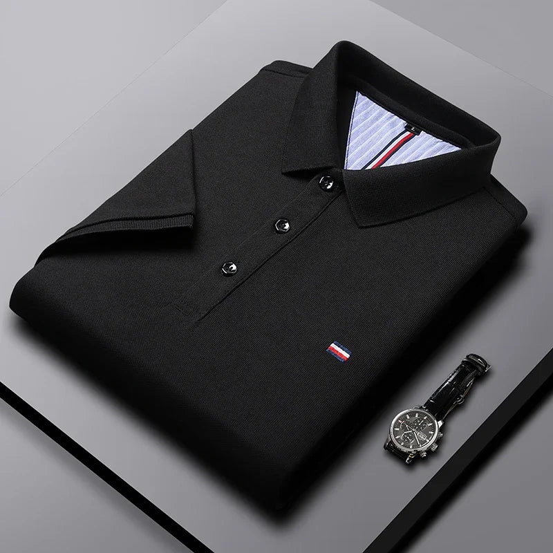 Polo clásica de hombre con cuello tradicional y corte regular – BEAUMONT