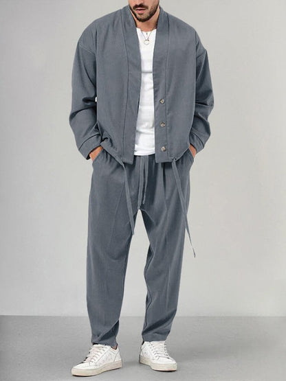LIAM - Conjunto minimalista de dos piezas para hombre