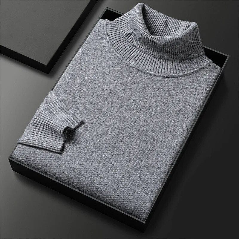 HAMMETT - Jersey clásico de cuello alto para hombre