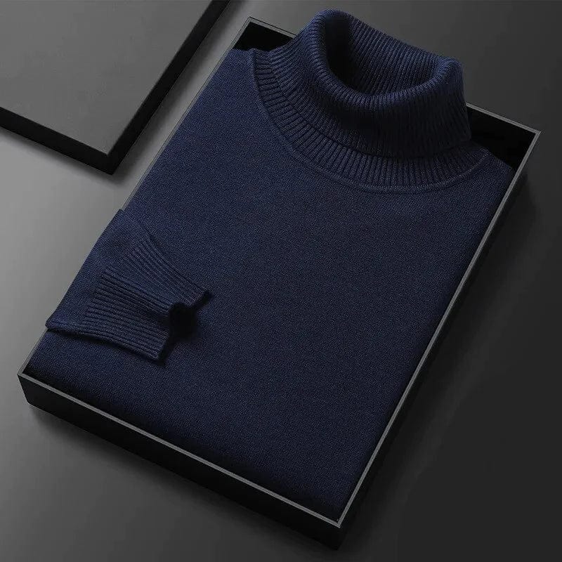 HAMMETT - Jersey clásico de cuello alto para hombre