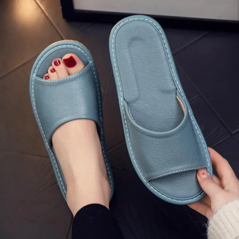 Zapatillas Unisex de Cuero con Diseño Elegante y Confort para Uso Diario – VELNI