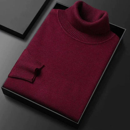 HAMMETT - Jersey clásico de cuello alto para hombre