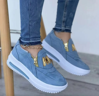 Zapatillas con plataforma cómodas para mujer – Elevina