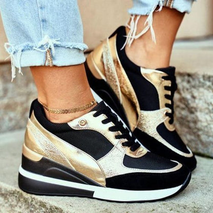 UrbanSoul Z-Step – Zapatillas de mujer cómodas con suela anatómica, apoyo total, estilo urbano