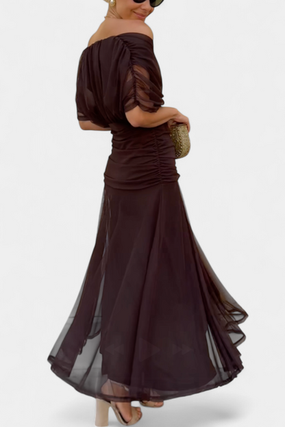 Eryzziah – Vestido maxi elegante para mujer
