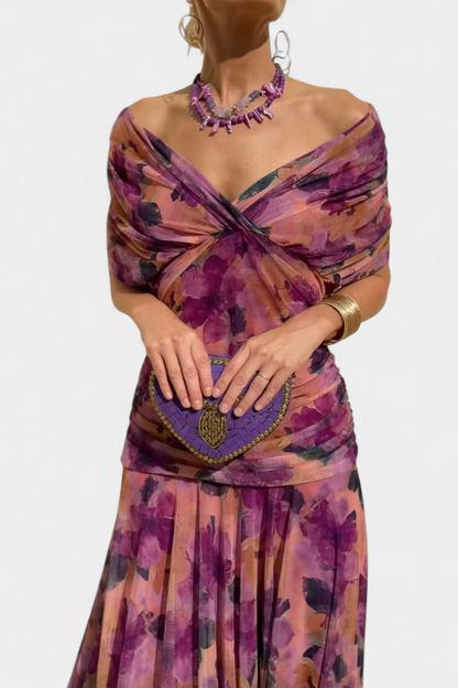 Eryzziah – Vestido maxi elegante para mujer
