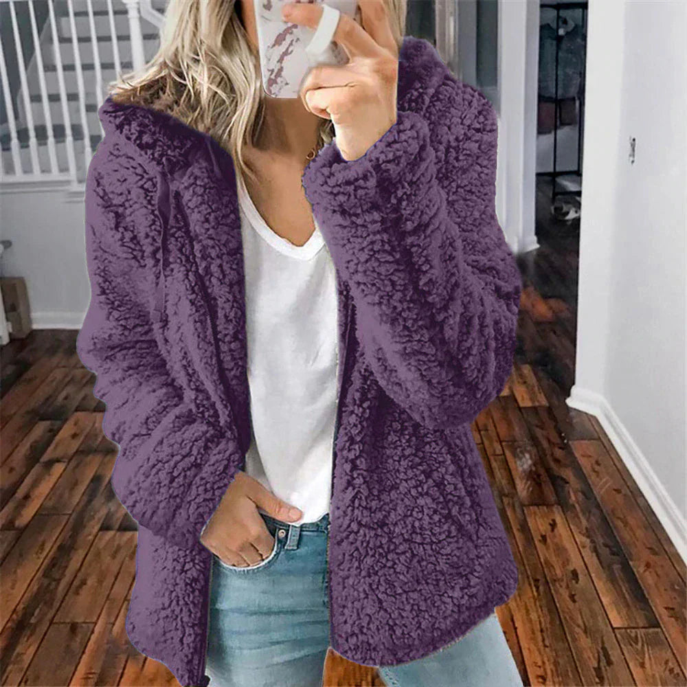 SILVIA - Chaqueta de invierno con capucha para mujeres