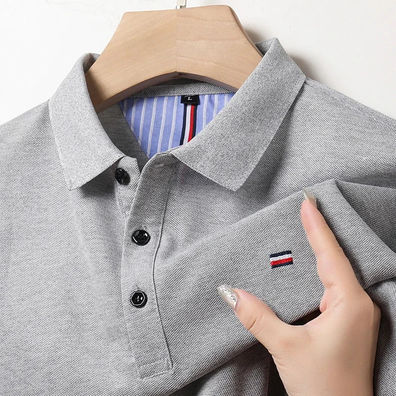 Polo clásica de hombre con cuello tradicional y corte regular – BEAUMONT