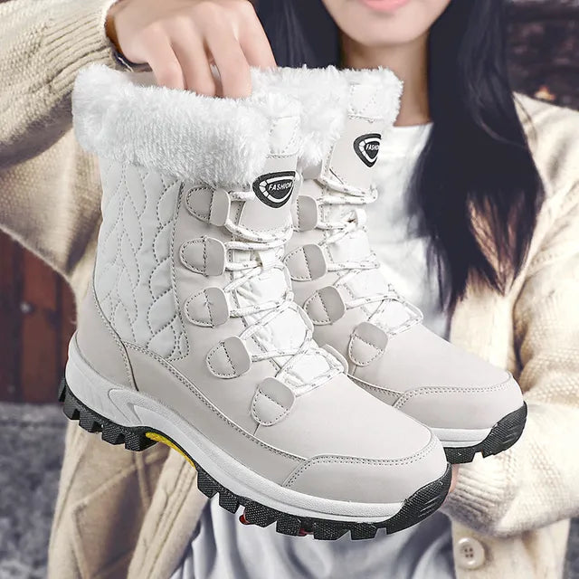 Botas de nieve cálidas y elegantes para mujer – STEPHANIE