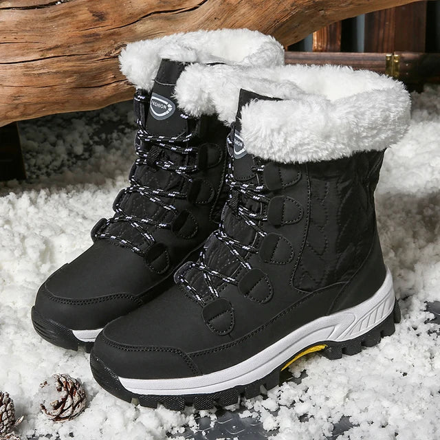 Botas de nieve cálidas y elegantes para mujer – STEPHANIE