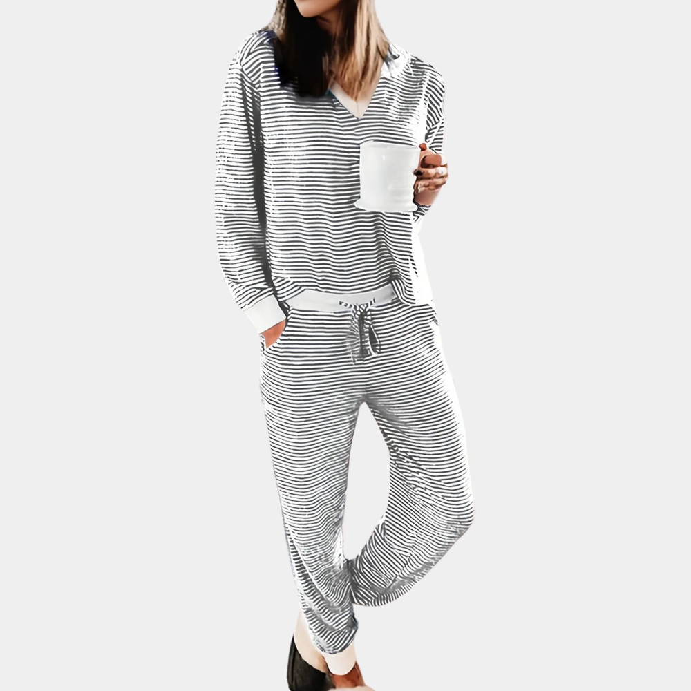 Pijama de dos piezas para mujer con tacto ultra suave – ZELIA