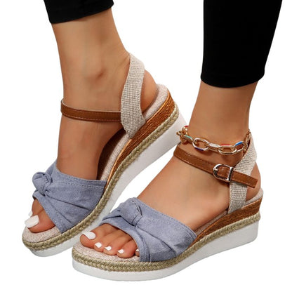Sandalias de verano para mujer con hebilla ajustable – LISANDRA