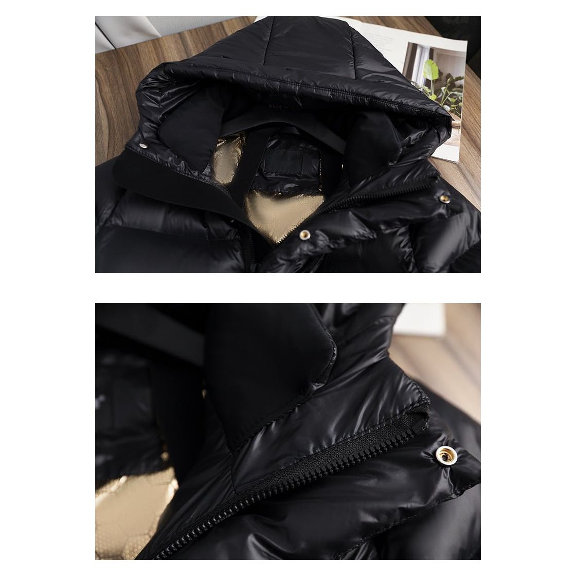 Chaqueta de Invierno Acolchada, Impermeable y Elegante para Mujer – VIRGINIA