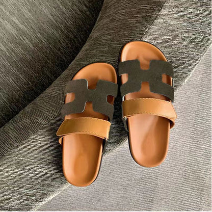 Sandalias Gladiadoras Elegantes con Cierre de Velcro Ajustable para Damas – HIRA