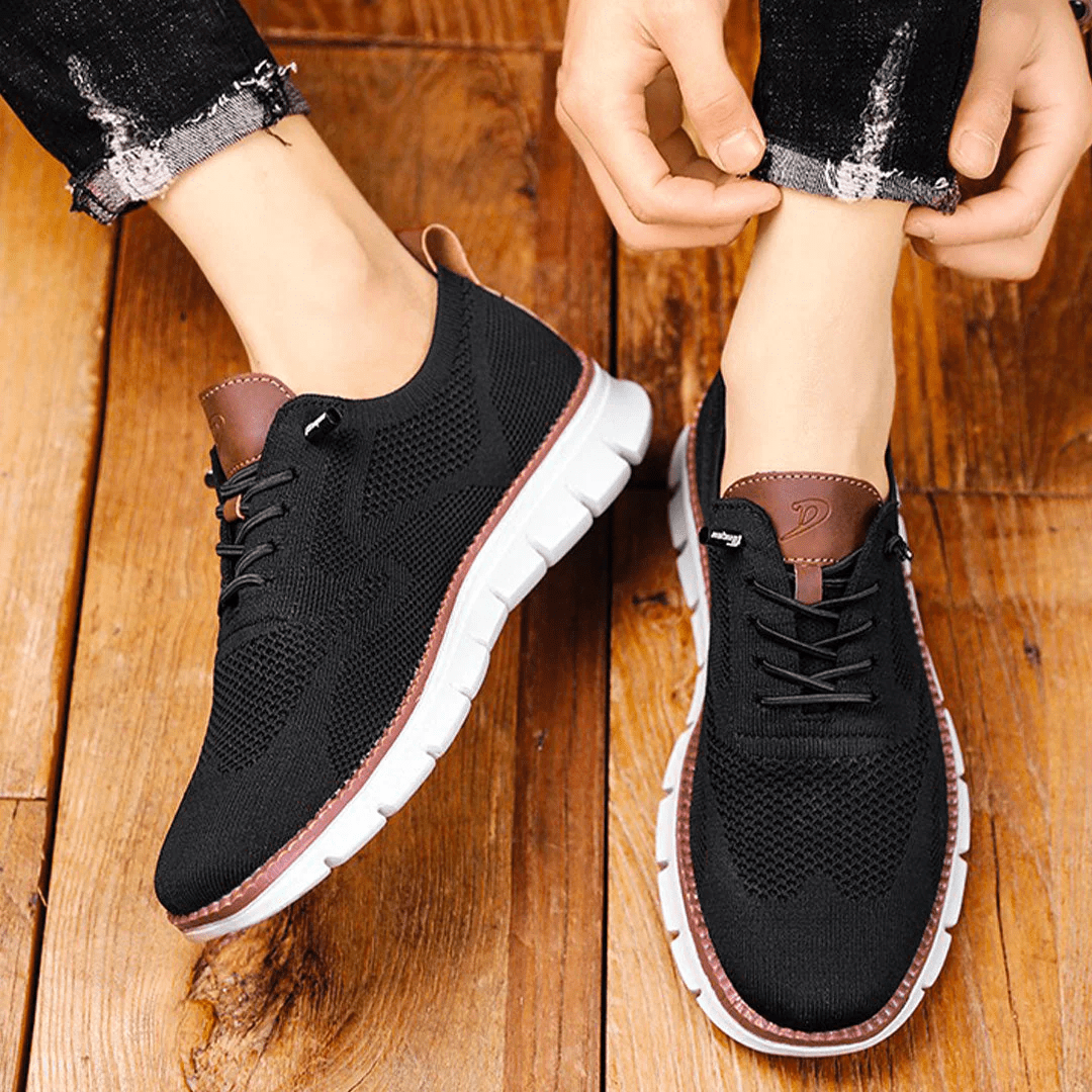 Zapatillas ortopédicas transpirables para caminar con soporte plantar – VELKOR