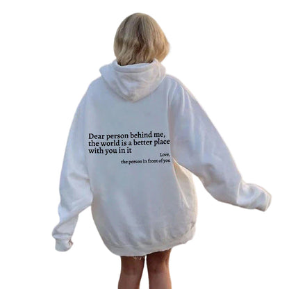 SNOW - Sudadera con capucha estilosa y acogedora para mujeres
