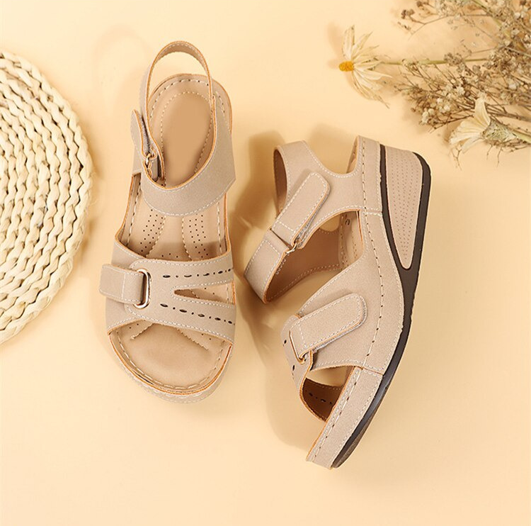 Sandalias ortopédicas retro cómodas y elegantes para mujer – VIVIANA