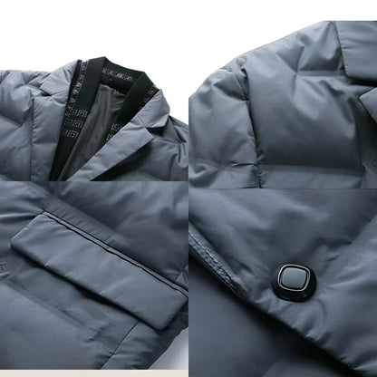 Chaqueta acolchada tipo blazer para hombre – AMELL