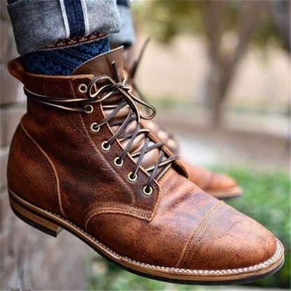 Botas de cuero para mujer de media altura – BRODY