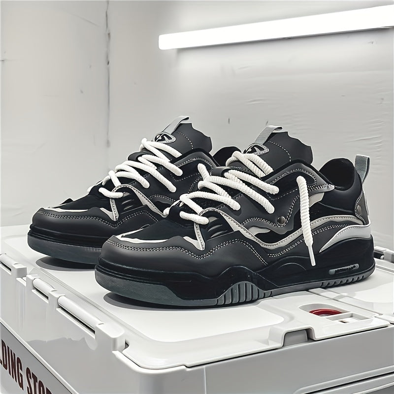 Zapatillas deportivas bajas para hombre con detalles en contraste – STRAVÉN