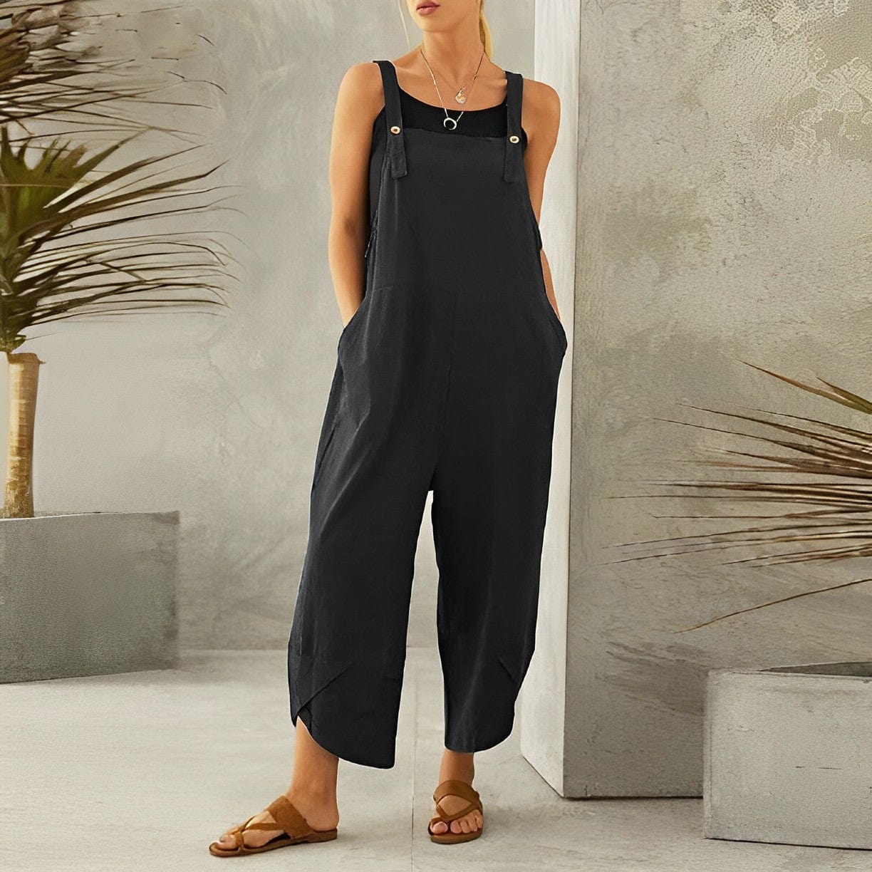 Mono holgado de mujer con pernera recta – MAITE