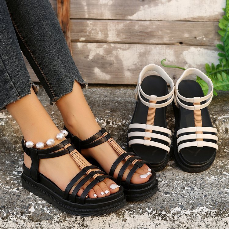 Sandalias ligeras de verano para mujer con diseño cómodo – ESTELLA