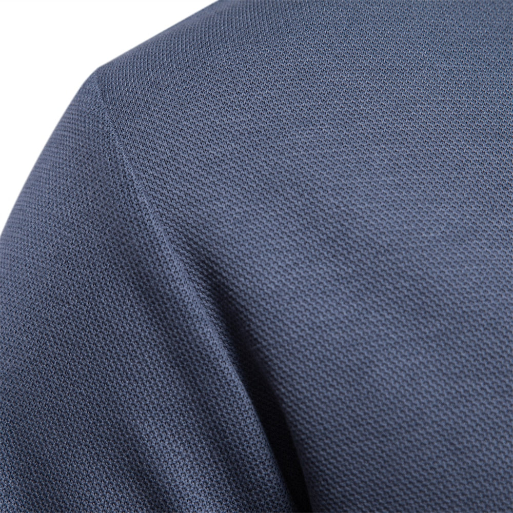 EMILIO - Camisa casual de manga larga con cuello para hombre