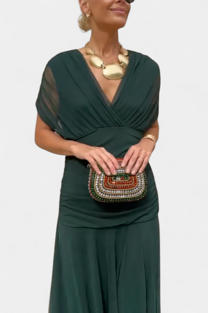 Eryzziah – Vestido maxi elegante para mujer
