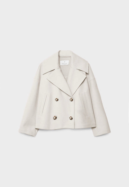 Chaqueta para mujer de invierno con doble botonadura - SARA