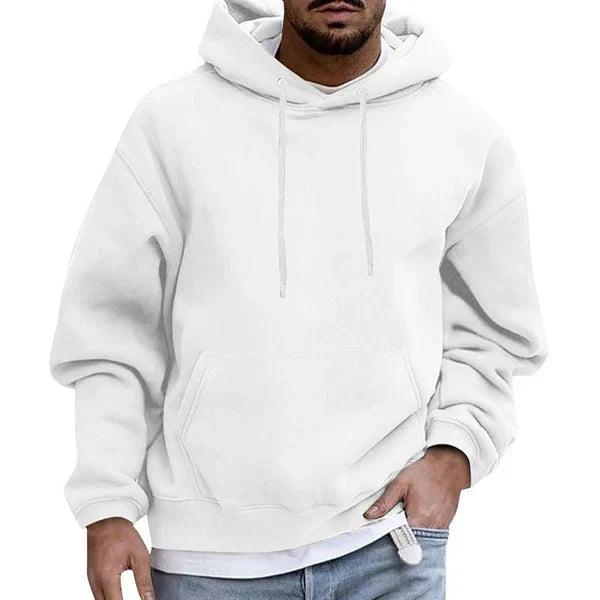 AZURE - Sudadera con capucha oversize y cordón para hombre