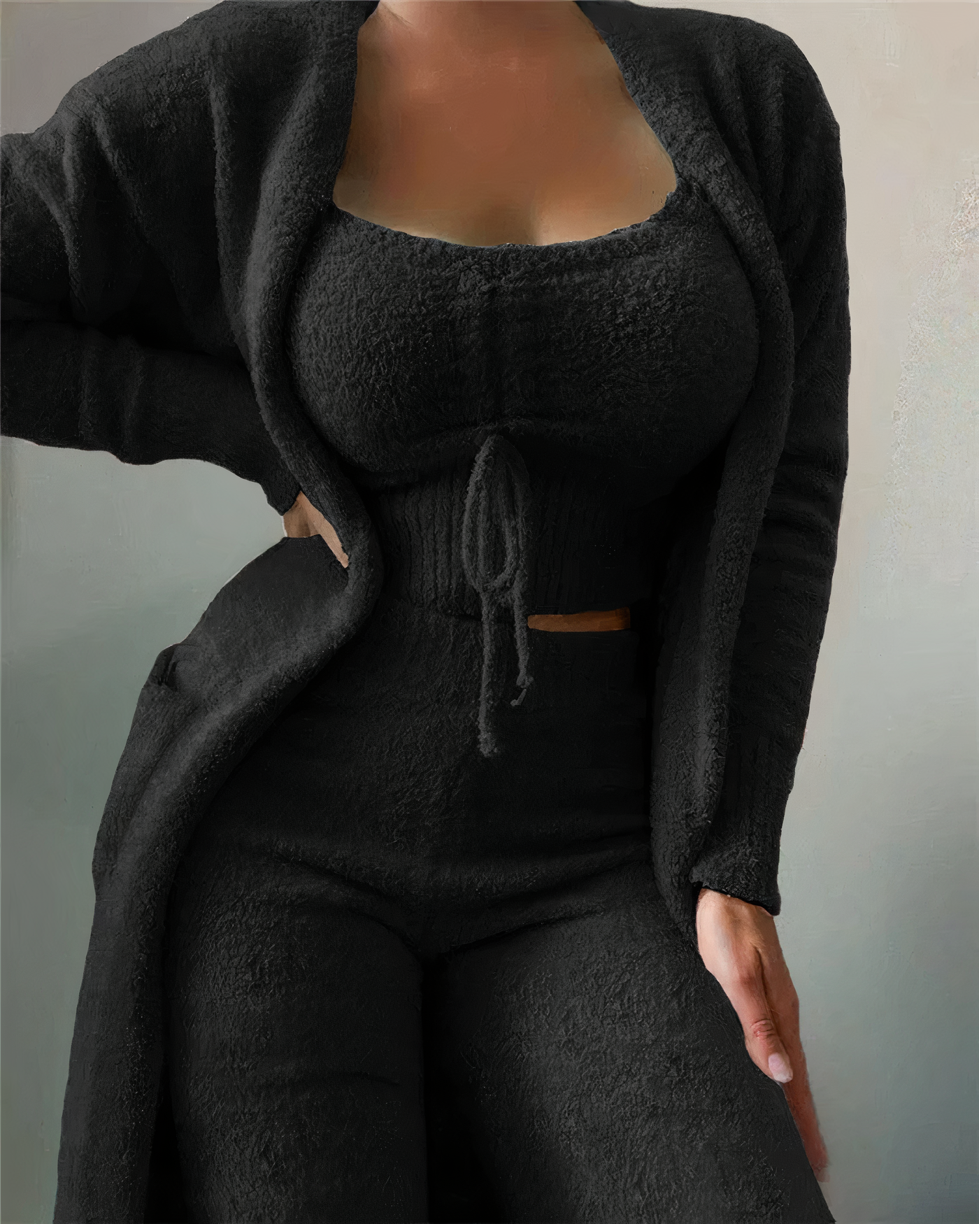 Pijama de mujer super suave de dos piezas con estilo atemporal – LUNA CALMA
