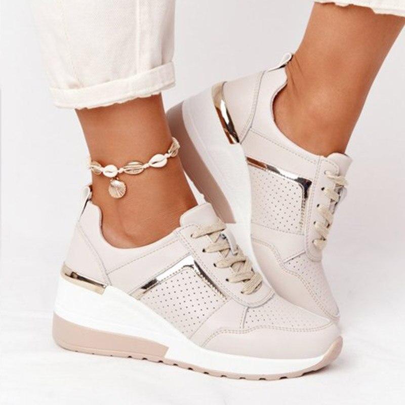UrbanSoul Z-Step – Zapatillas de mujer cómodas con suela anatómica, apoyo total, estilo urbano